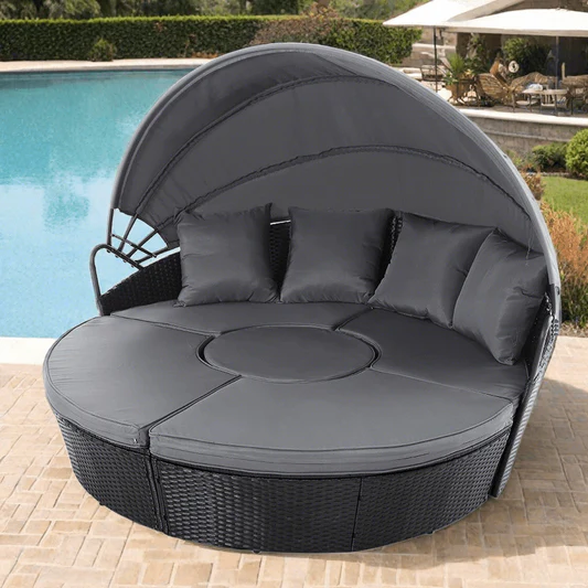 Lounge Muschel Sonneninsel Outdoor wetterfest - Online Shop