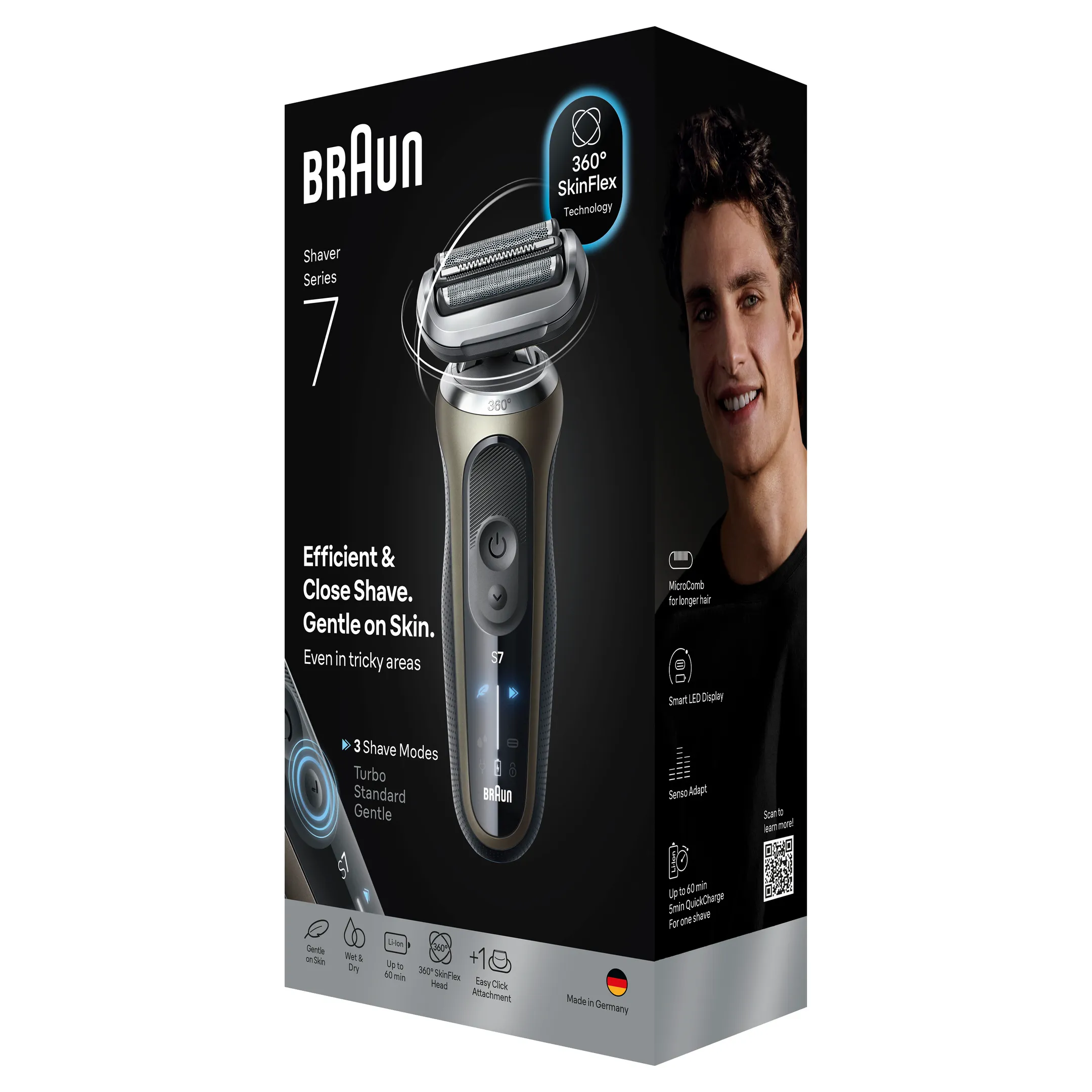Braun Elektrisch scheerapparaat Series 7 72-C1200s