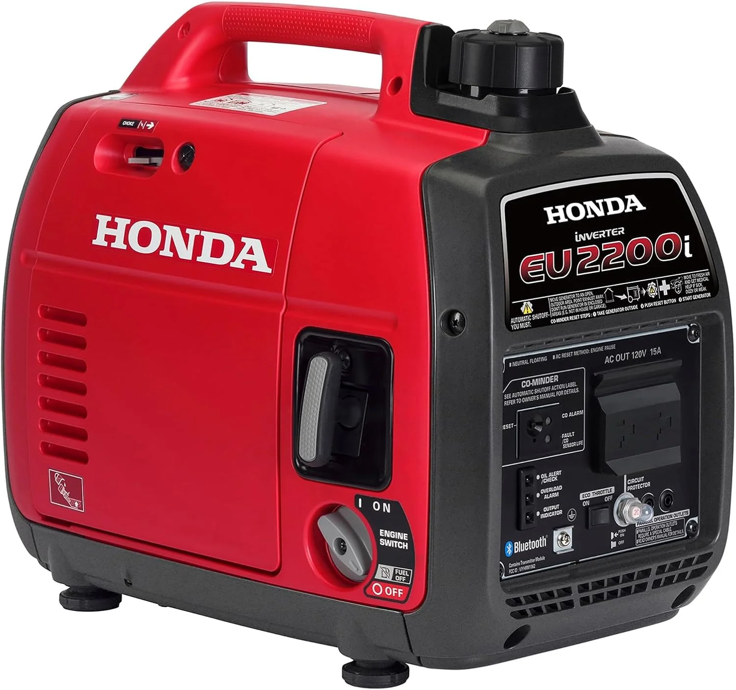 Honda 664240 EU2200i 2200 Wattos Hordozható Inverteres Áramfejlesztő Co-Minderrel