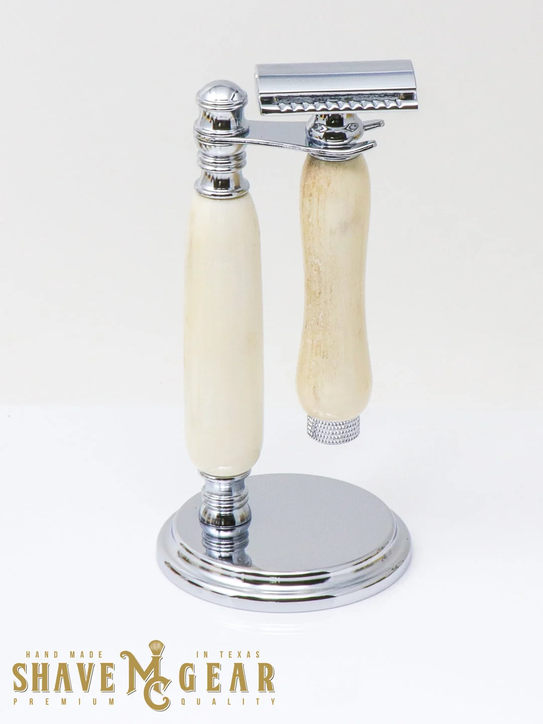 Antler Razor and Stand