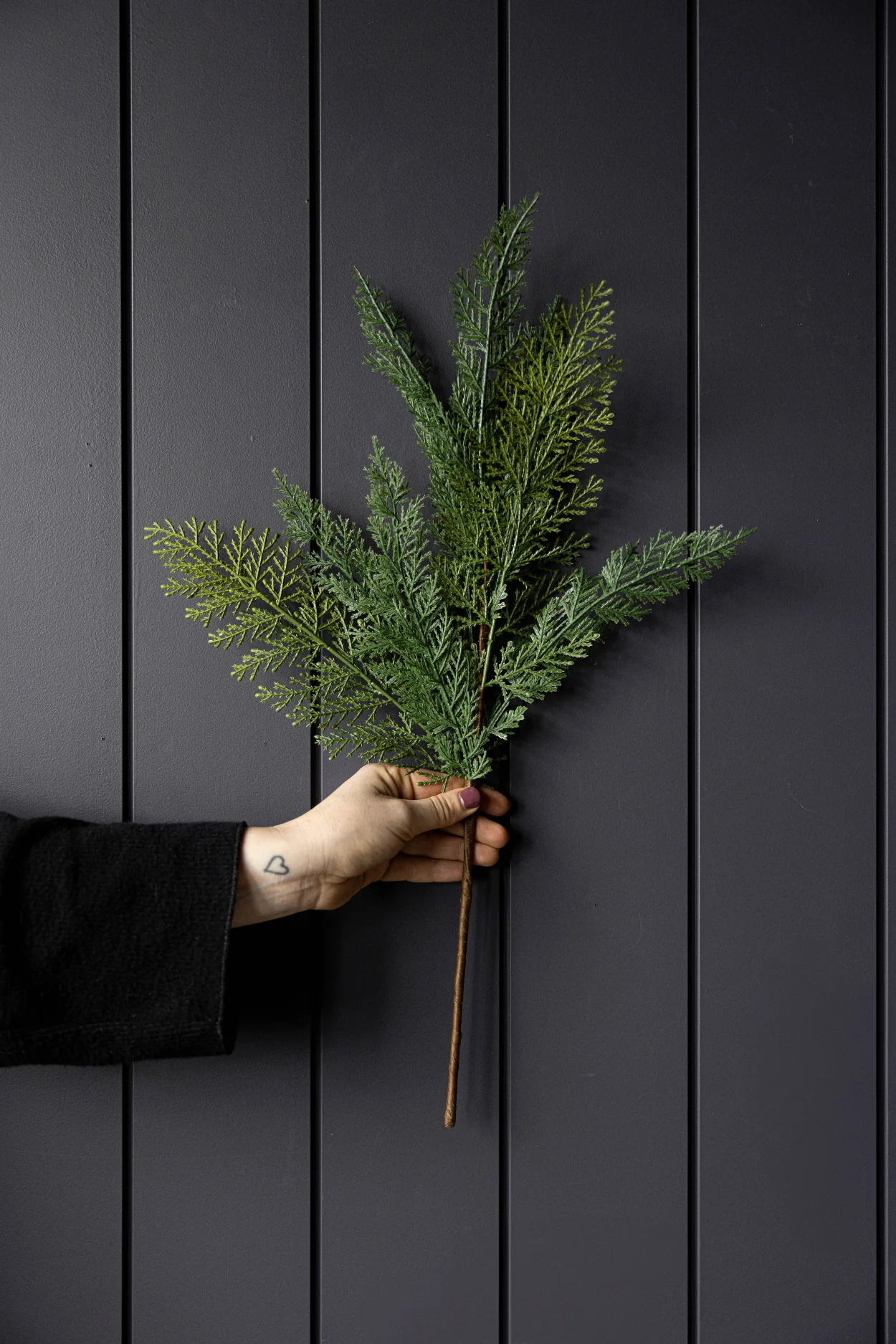 Cypress Leaf Full Real Touch Stems