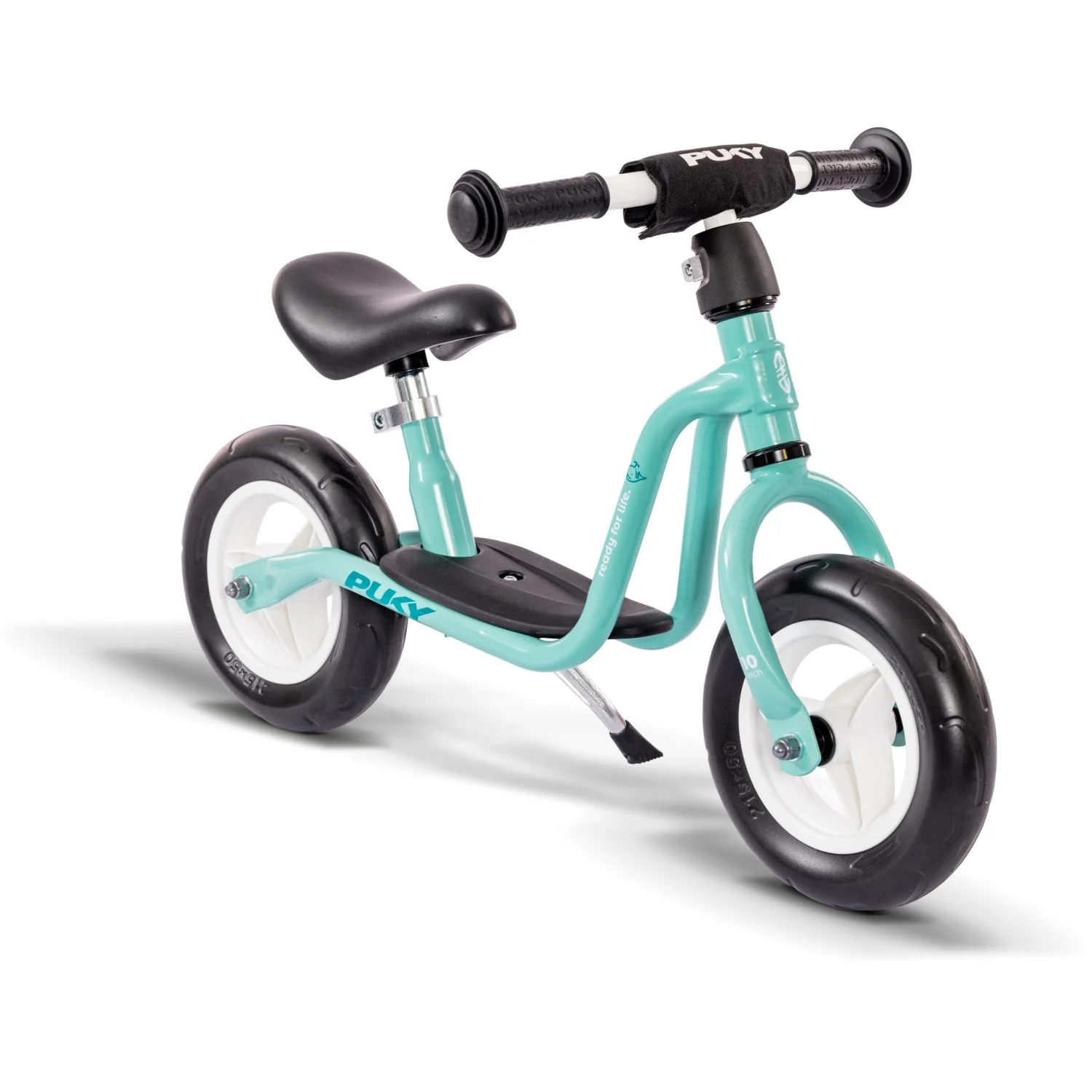 2025 PUKY LR M loopfiets �C Kinder balance bike in aqua groen, vanaf 2 jaar, licht & ergonomisch voor beginners