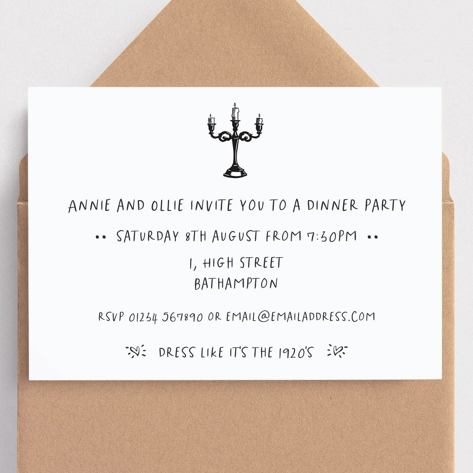 Dinner Party Invitations
