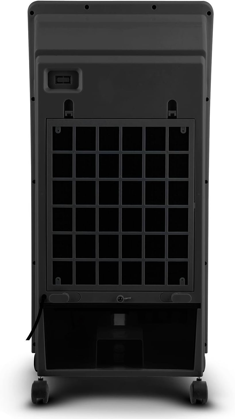 OneConcept CTR-1: Mobiler Luftkühler Luftbefeuchter Dunkelrot
