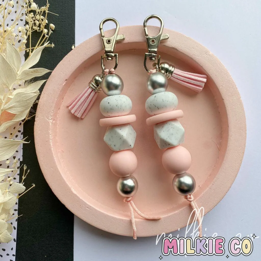 Charlotte Beaded Keychain