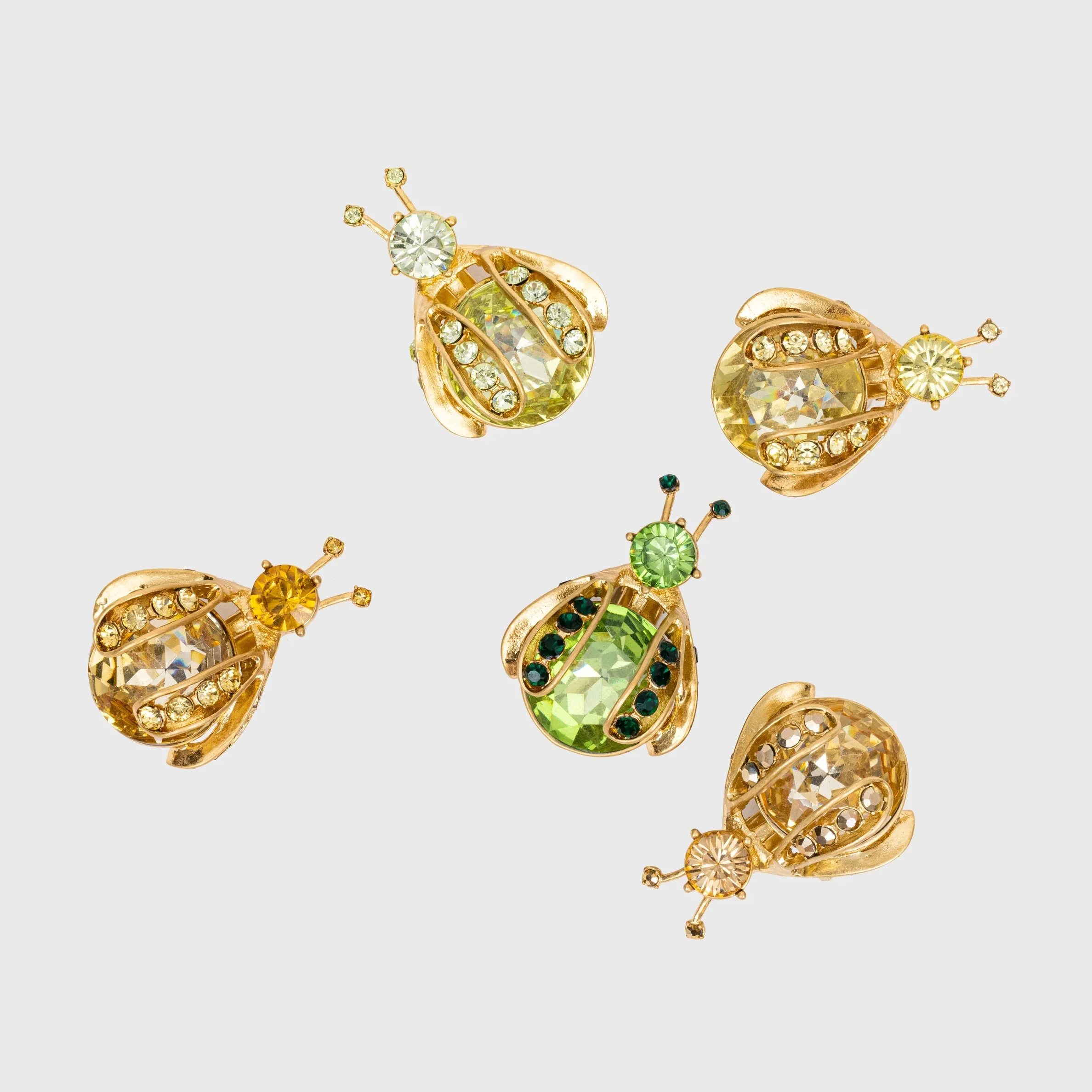 Gem Bug Clip Set