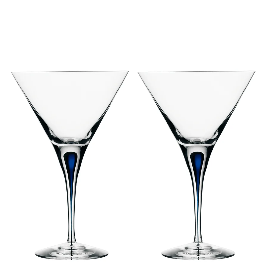 Intermezzo Martini Glass, Pair