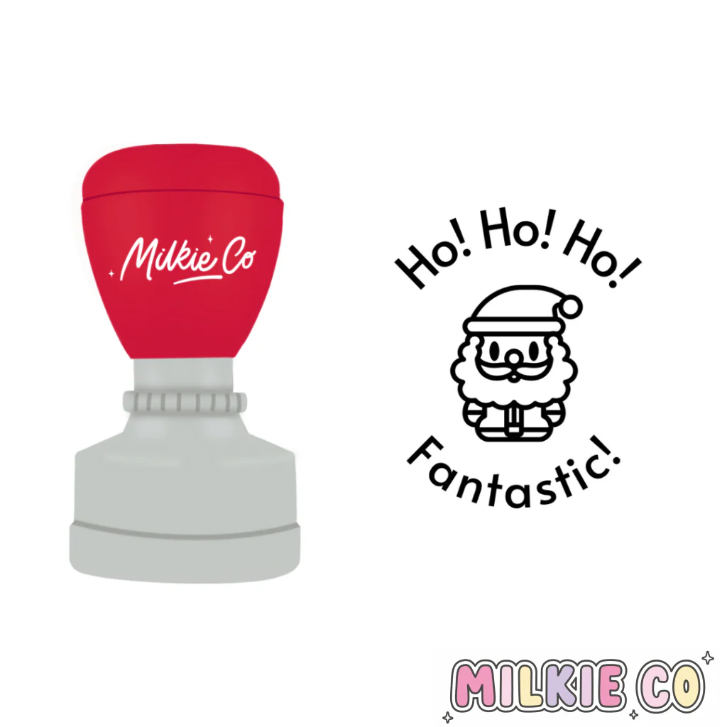 'Ho! Ho! Ho! Fantastic!' Stamp (Non-Personalised)