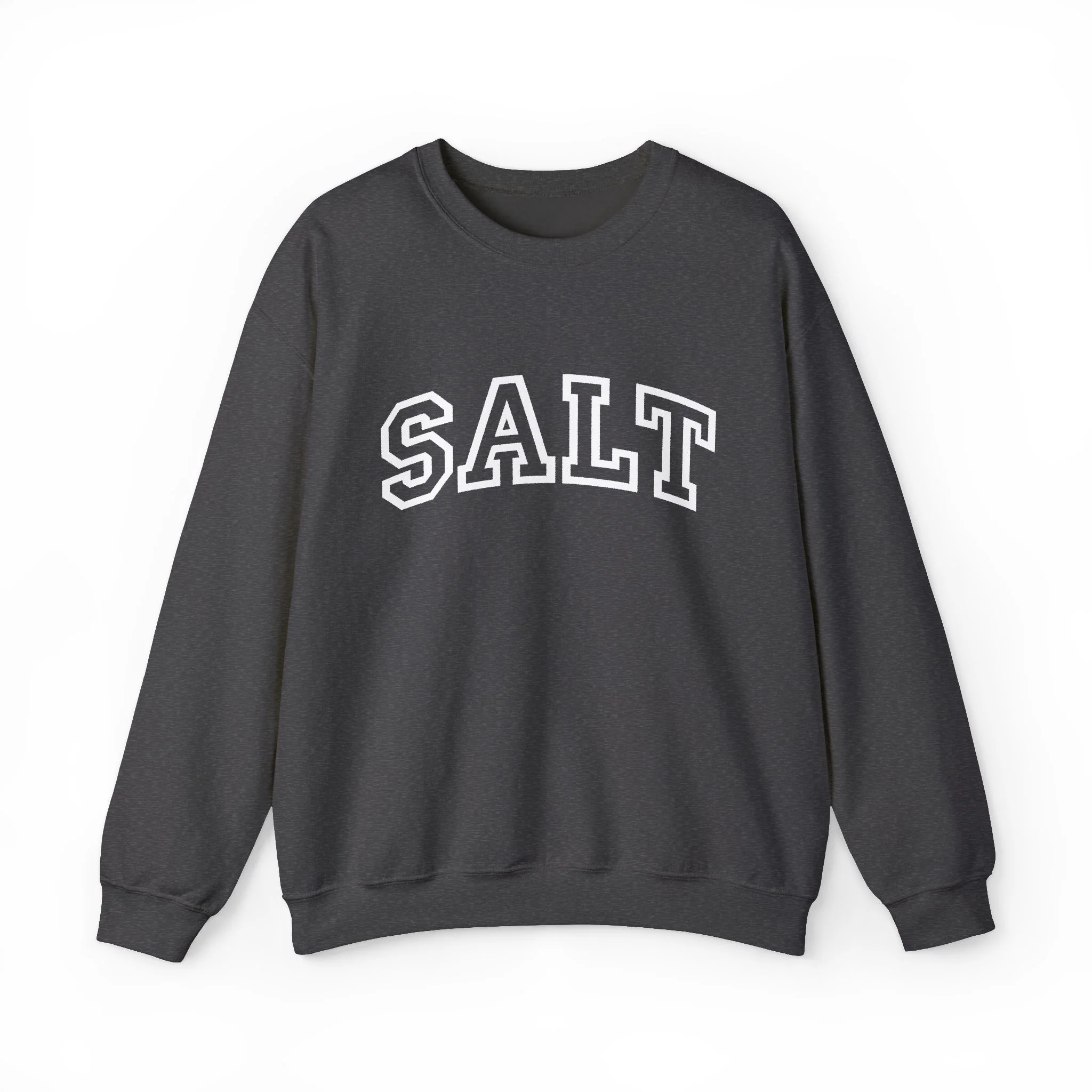 Salt Graphic Sweatshirt - Collegiate Block Letter Crewneck