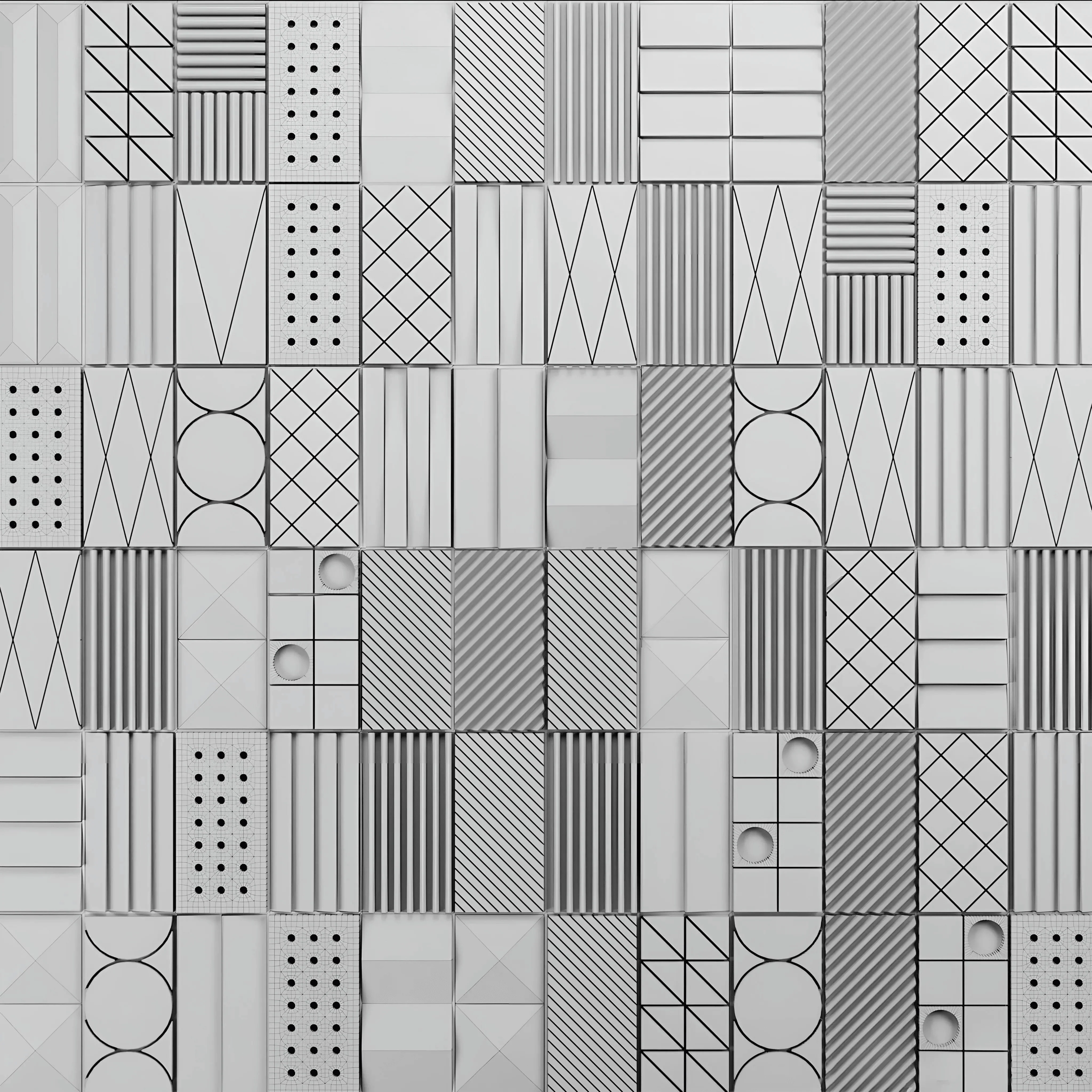 GYPSUM 3D WALL PANEL | INCA 0082