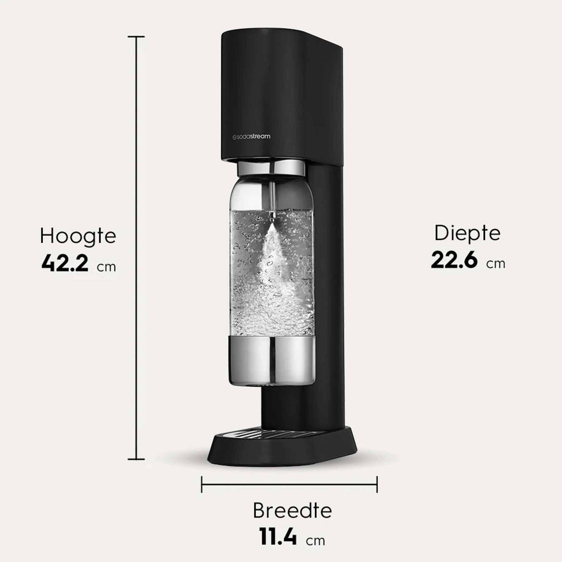 Sodastream Bruiswatertoestel Enso - Zwart