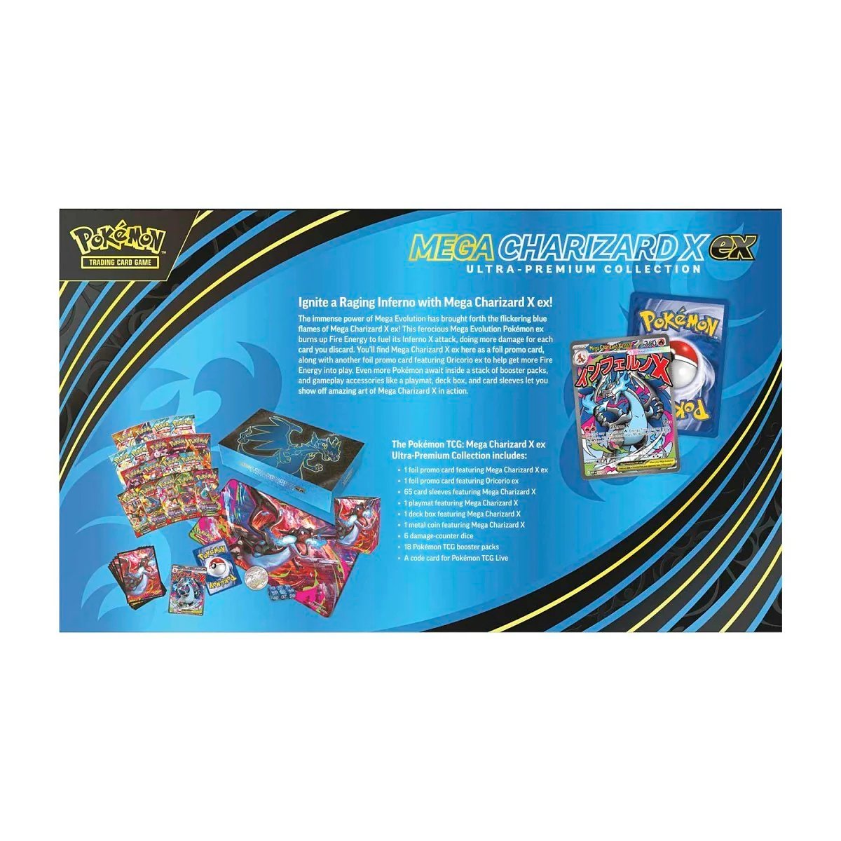 Pokmon TCG: Mega Charizard X ex Ultra-Premium Collection