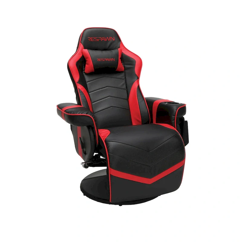 Gaming Recliner - Reclining Gaming Chair with Footrest