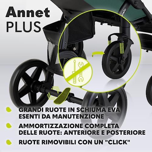 Lionelo Annet Passeggino pieghevole funzione