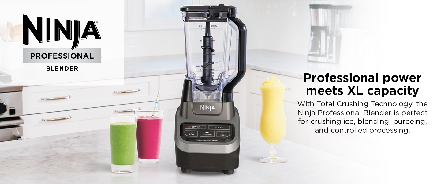 Professional power Total Crushing Technology Ninja Professional Blender ice, blending, pureeing