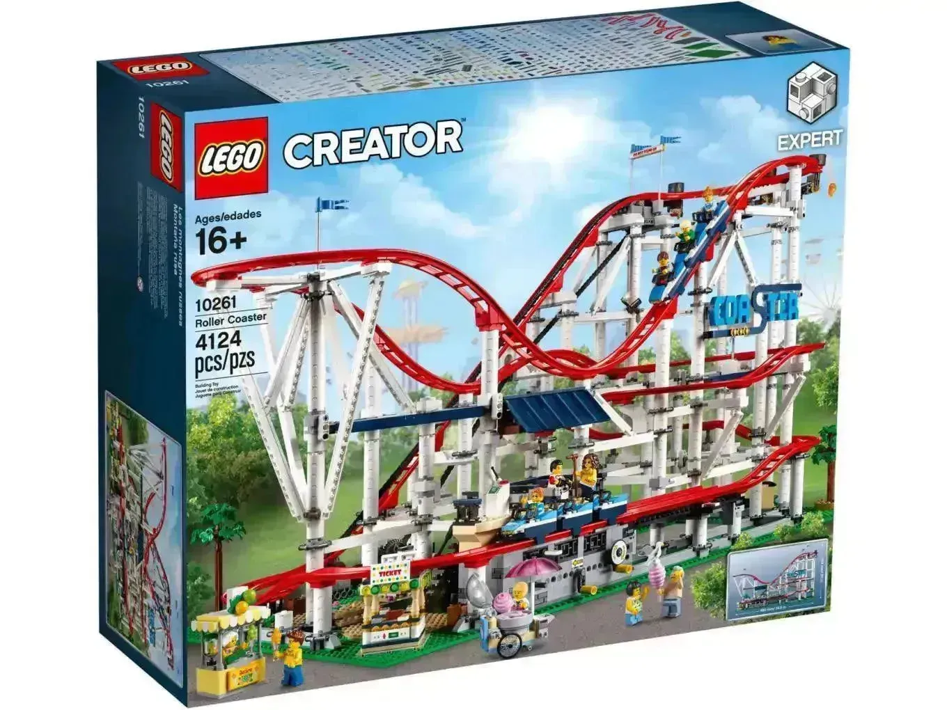 2025 LEGO Achtbaan Roller Coaster 10261 Creator Expert