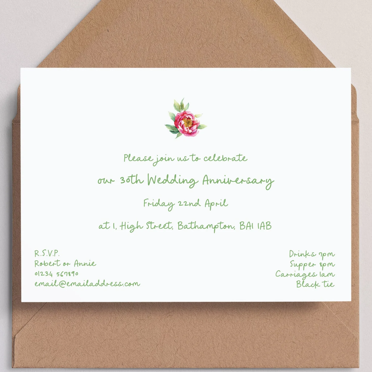 Classic Party Invitation