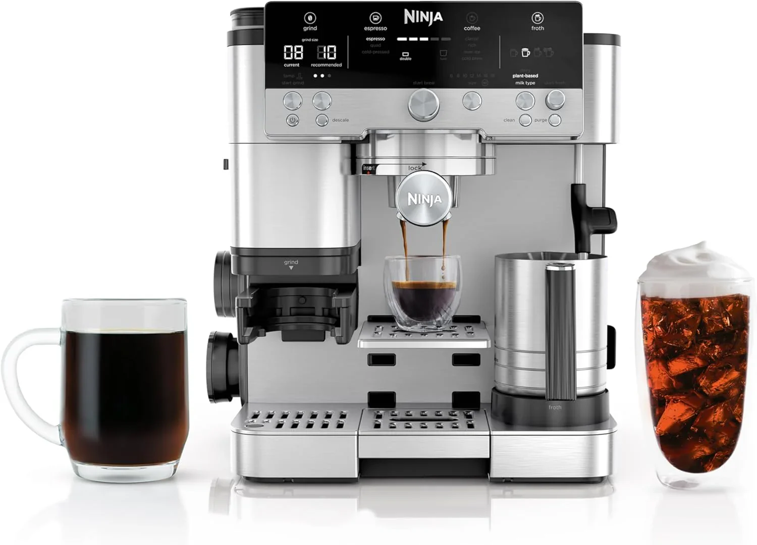 NINJA eszpresszógép és csepegtetős kávéfőző – Luxe Café ES601