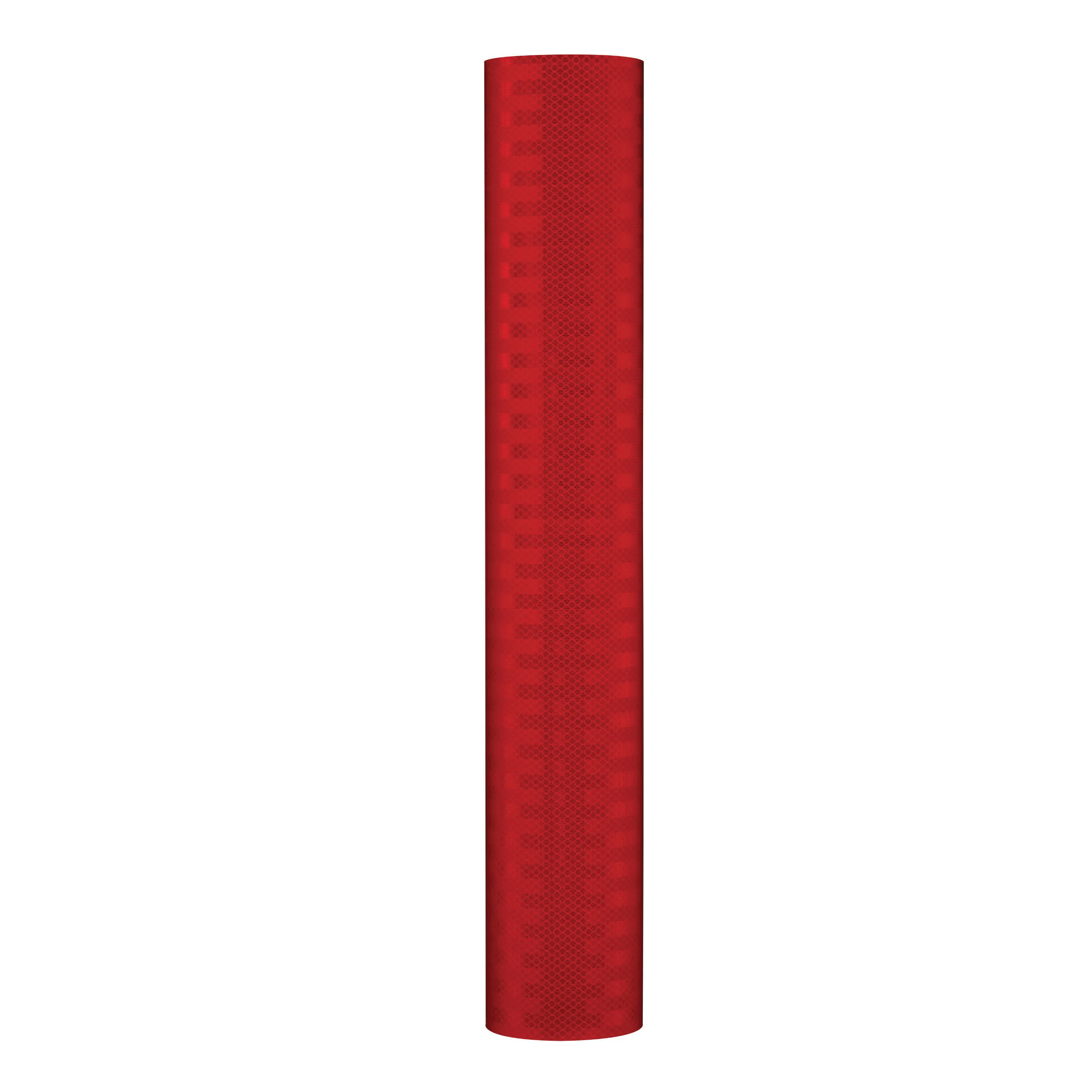 3M 3930-3932-24X50  ~  High intensity Prismatic Reflective Sheeting 3932 Red 24 in x 50 Yards