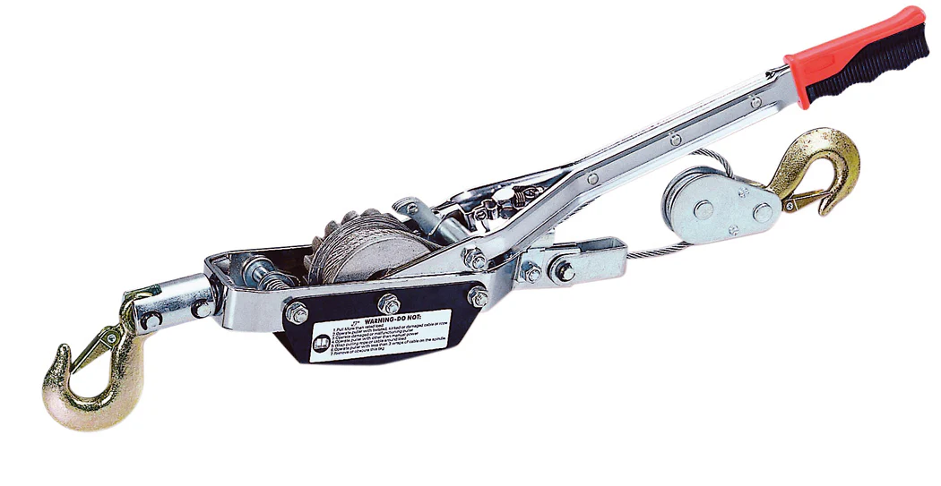 Jet JCPP-200  ~  2 Ton Single Pawl Hand Cable Puller Heavy Duty