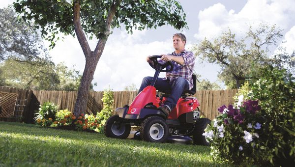 Troy-Bilt TB30 382cc 30′′ 6-Speed Riding Lawn Mower, Remanufactured, Compact Design, Adjustable Height