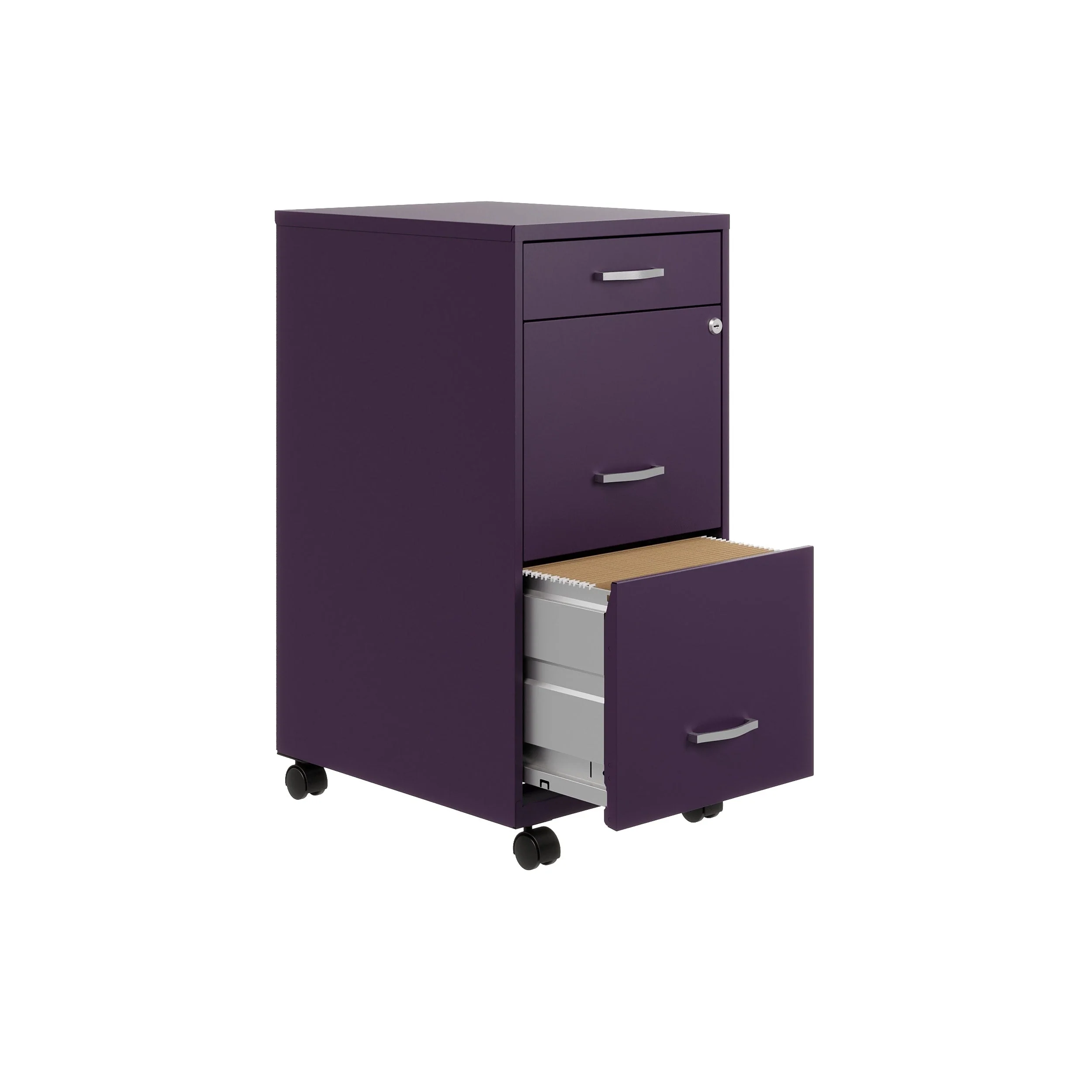 Space Solutions 18 Deep 3 Drawer Metal File Cabinet