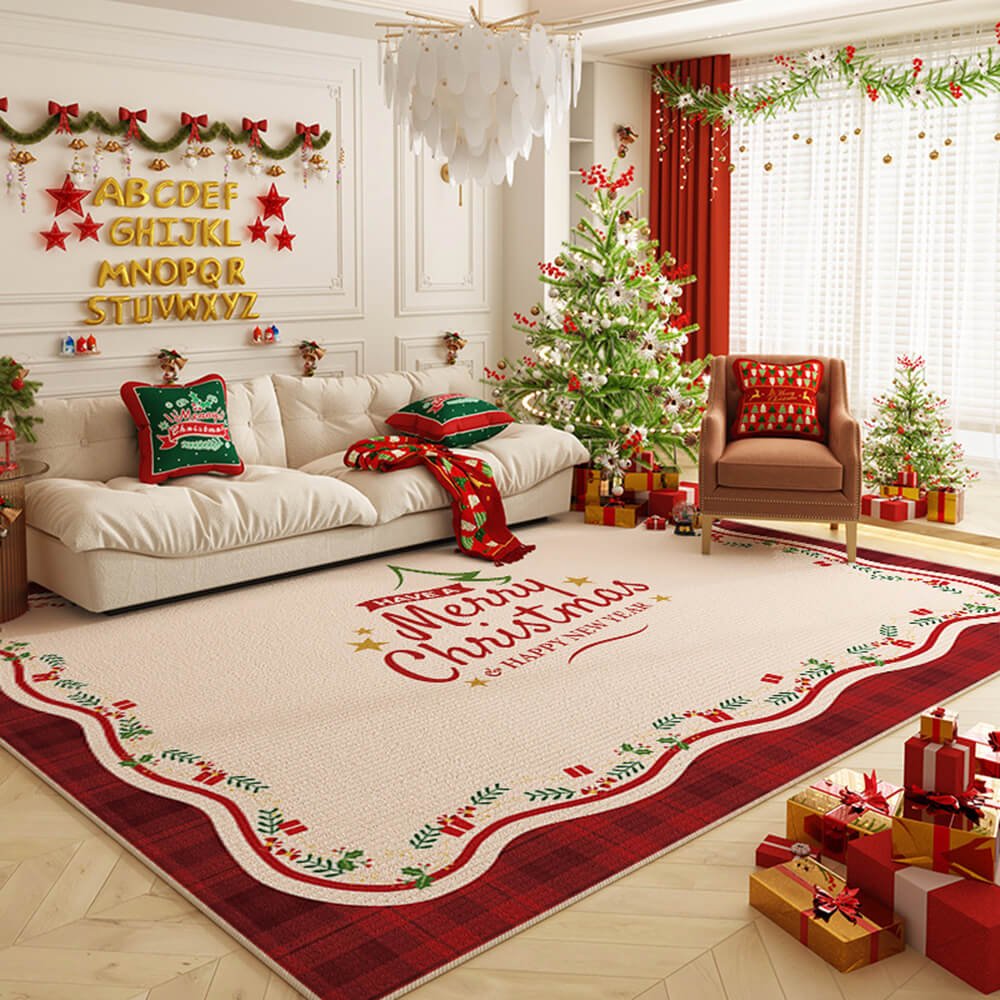 SPICESTEP – Warme antislip tapijt in kerstkleuren