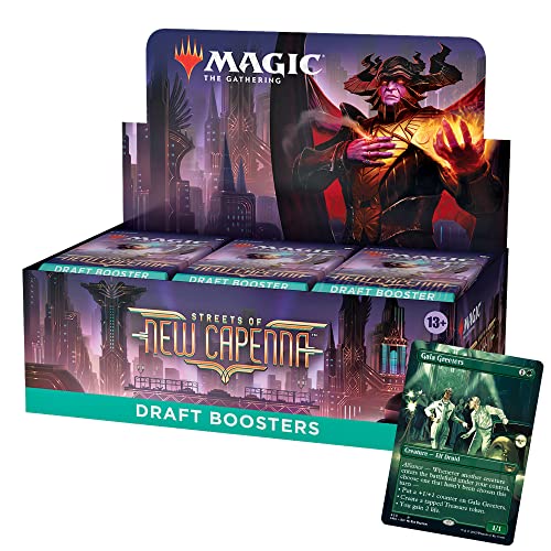 Magic The Gathering Confezione di Buste per Draft di Strade di Nuova Capenna, 36 Buste e 1 Carta Bonus (Versione Inglese), Multicolore : Amazon.it: Giochi e giocattoli