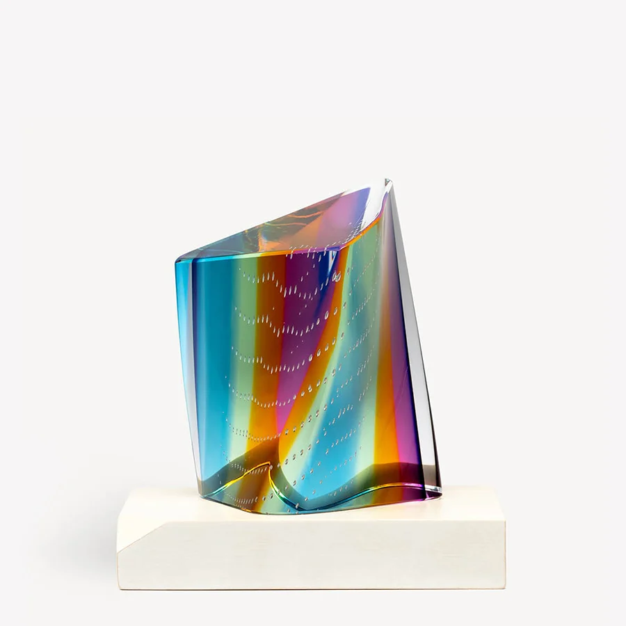 Rainbow Glass Art
