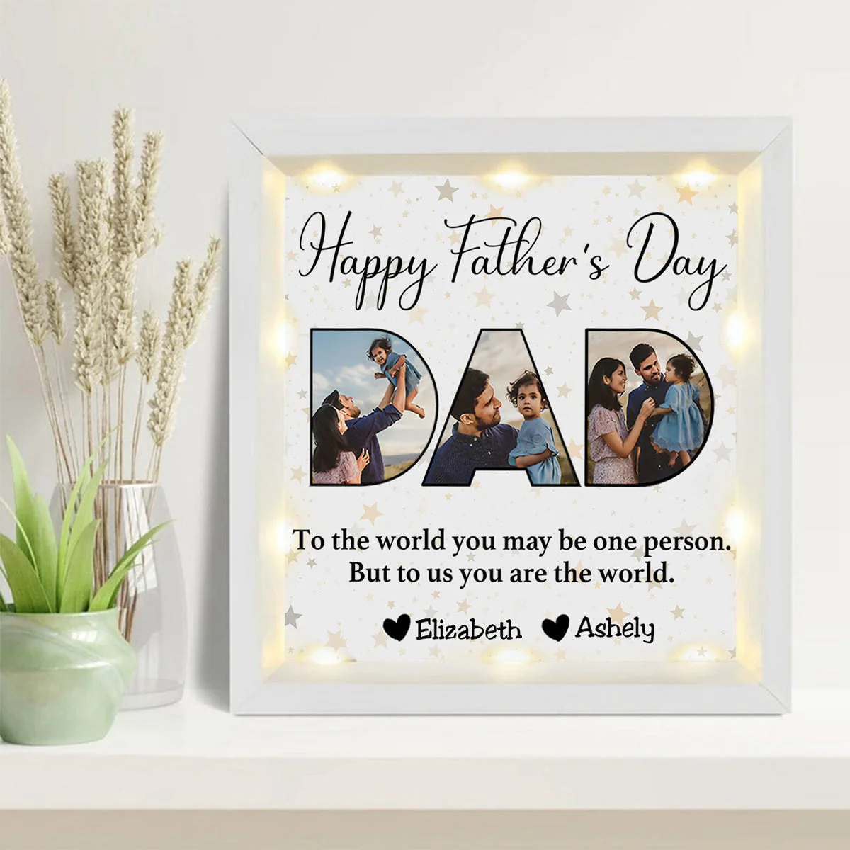 Vaderdagcadeau | DadFrame | Een mooie herinnering aan jullie familieband