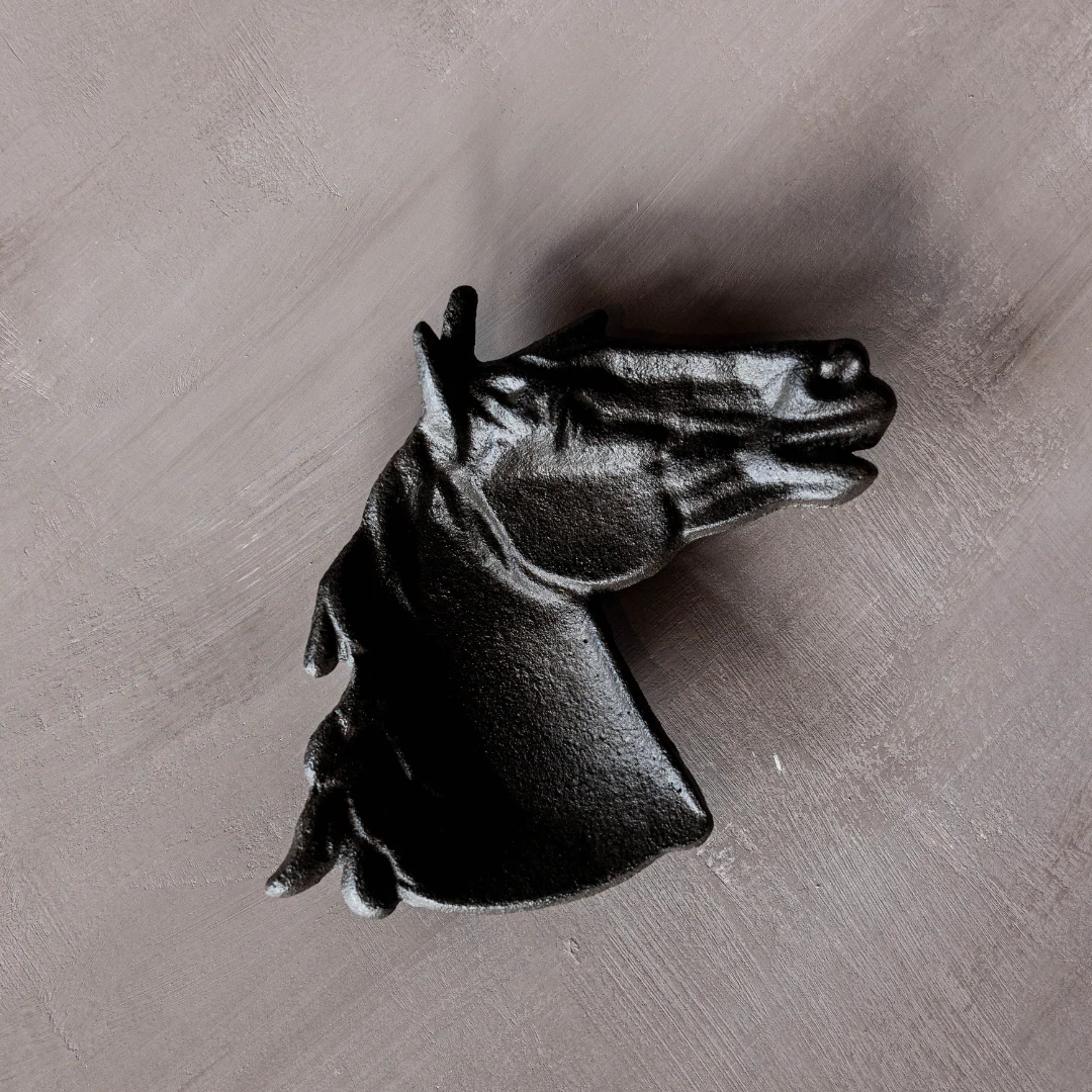 Horse Head Trinket Iron Tray