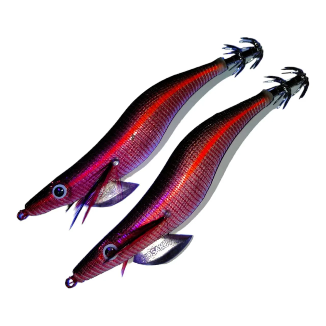 2pcs Premium Quality Squid Jig UV body Sizes 2.5,3.0,3.5 3#