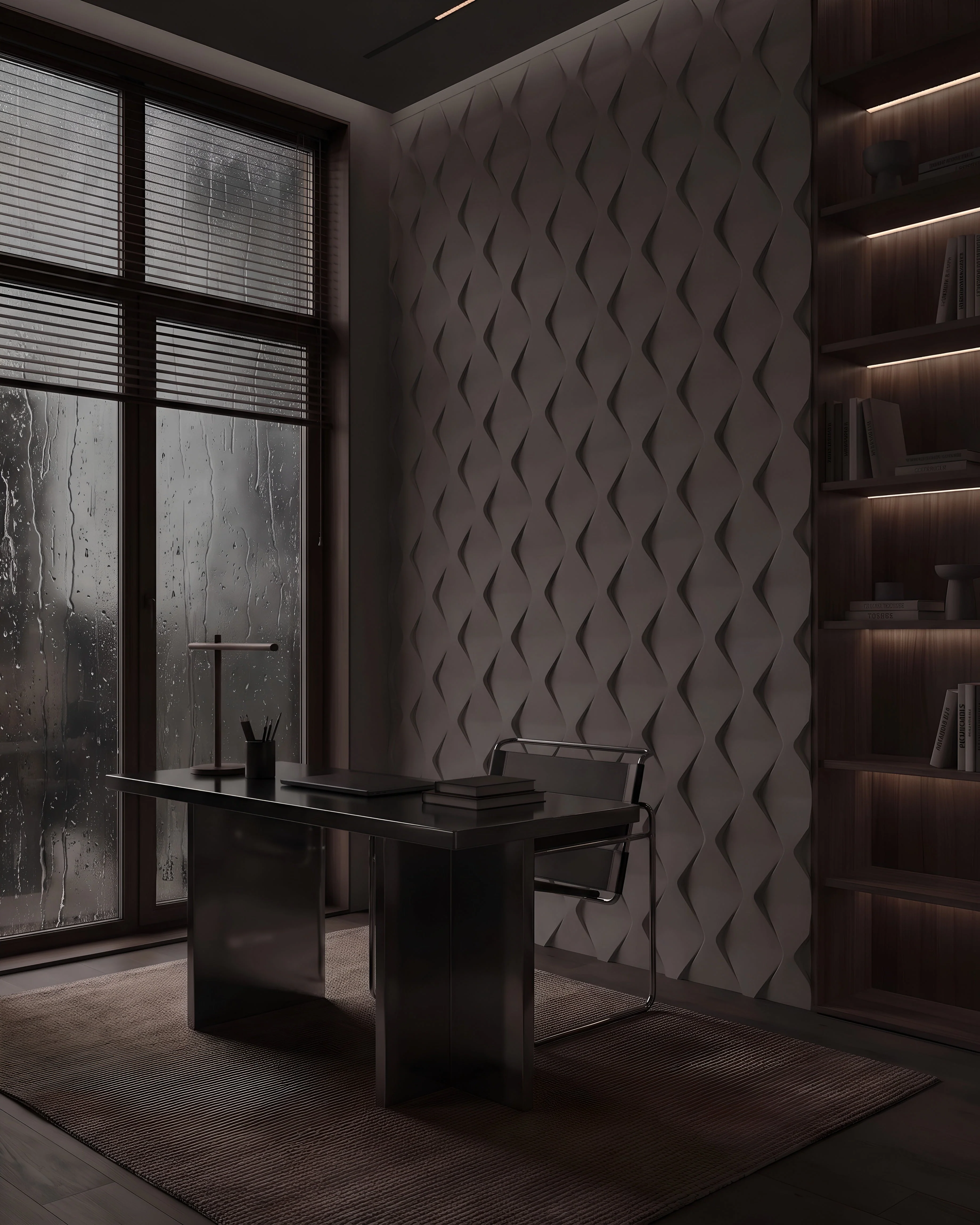 GYPSUM 3D WALL PANEL | ROMBO  0118