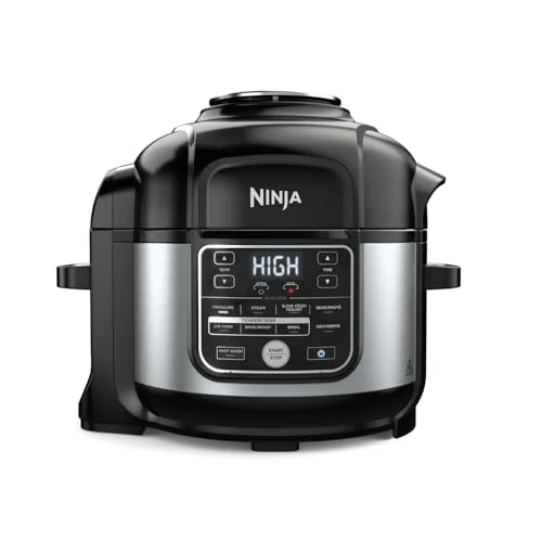 Ninja庐 Foodi庐 10 in 1 6.5 Quart Pro Pressure Cooker Air Fryer Multicooker, Stainless, OS300: Home & Kitchen