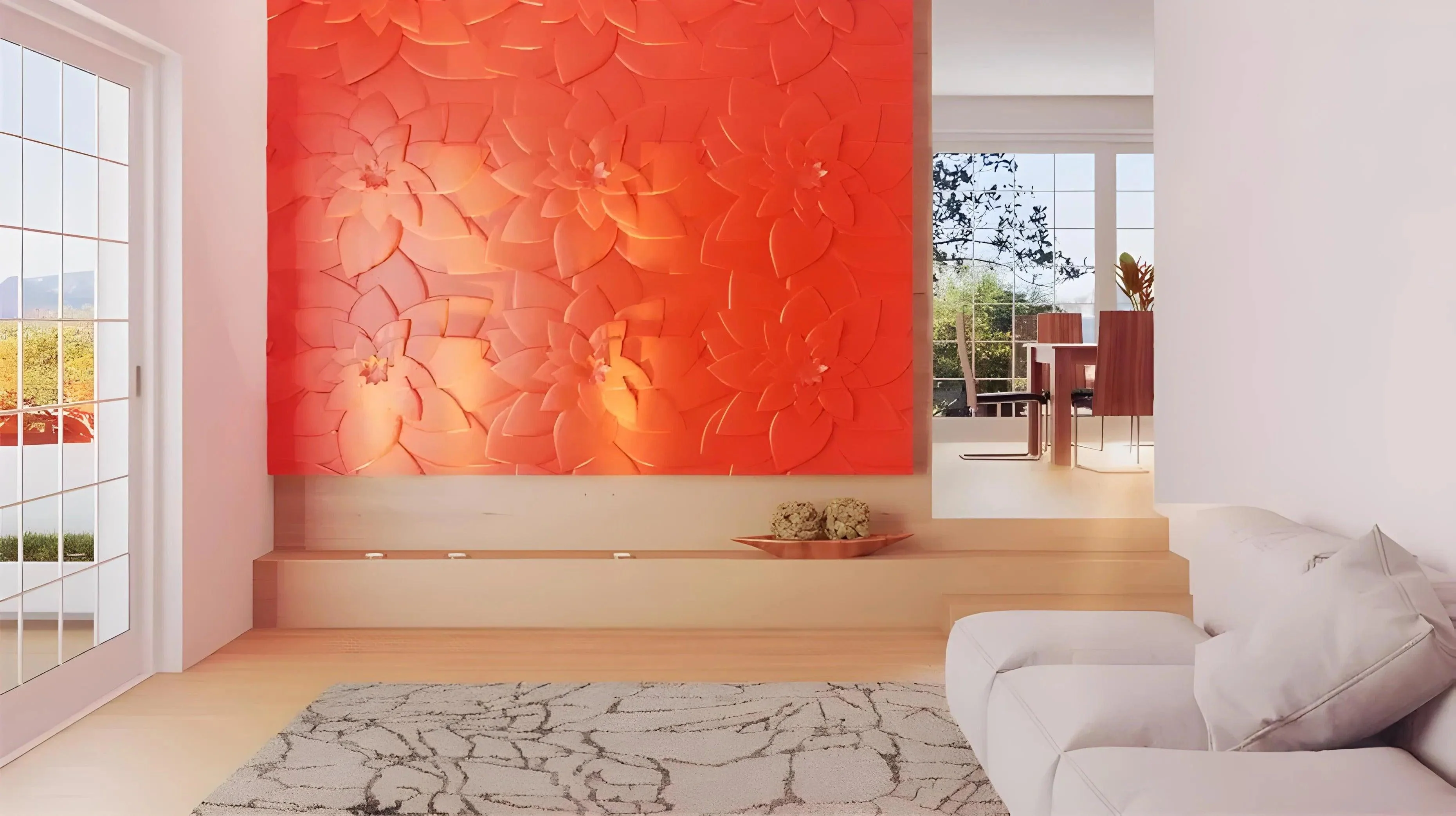GYPSUM 3D WALL PANEL | BLOOM 0123
