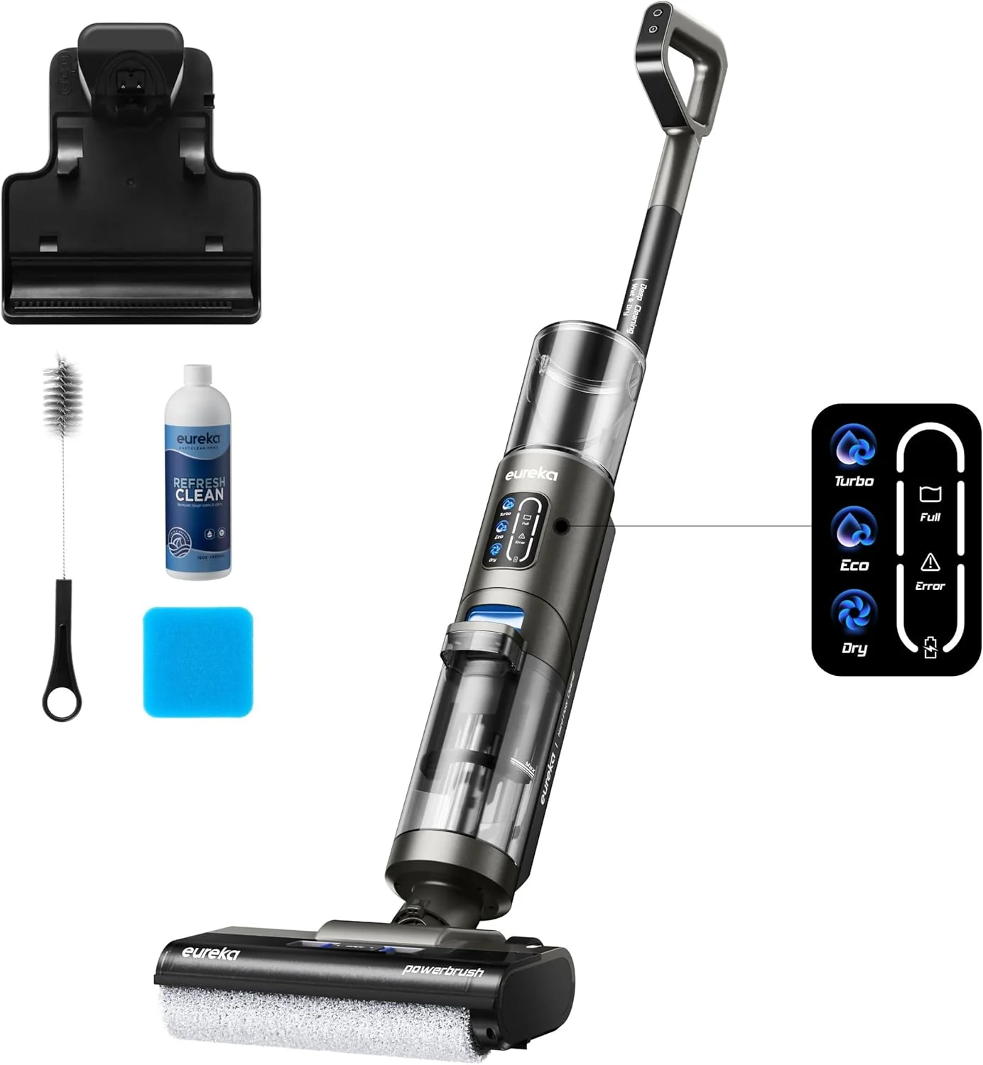 EUREKA Cordless Wet Dry Vacuum Cleaner and Mop Combo