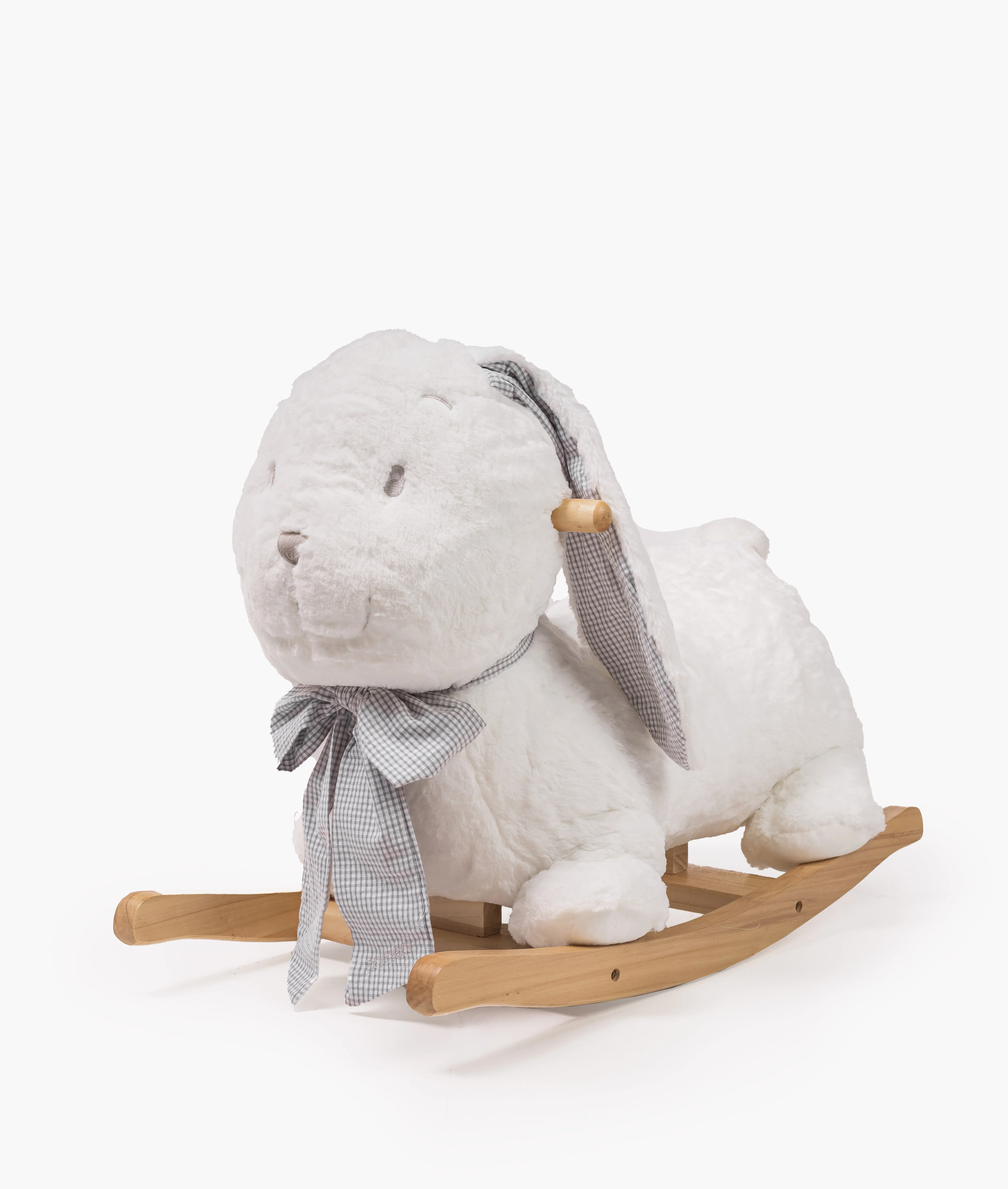 Rocking Bunny | White & Grey