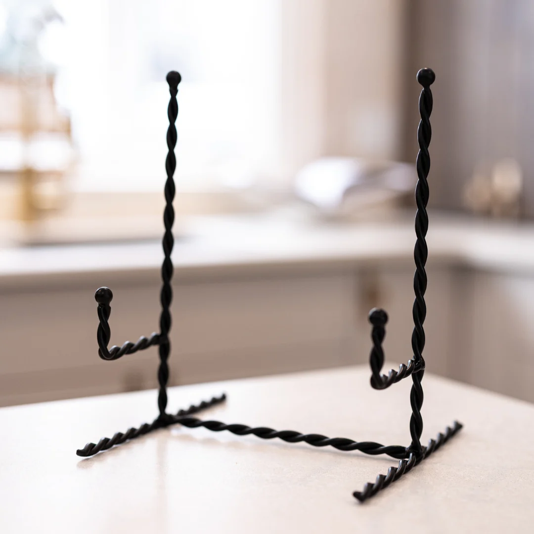 Twisted Iron Cook Book Stand