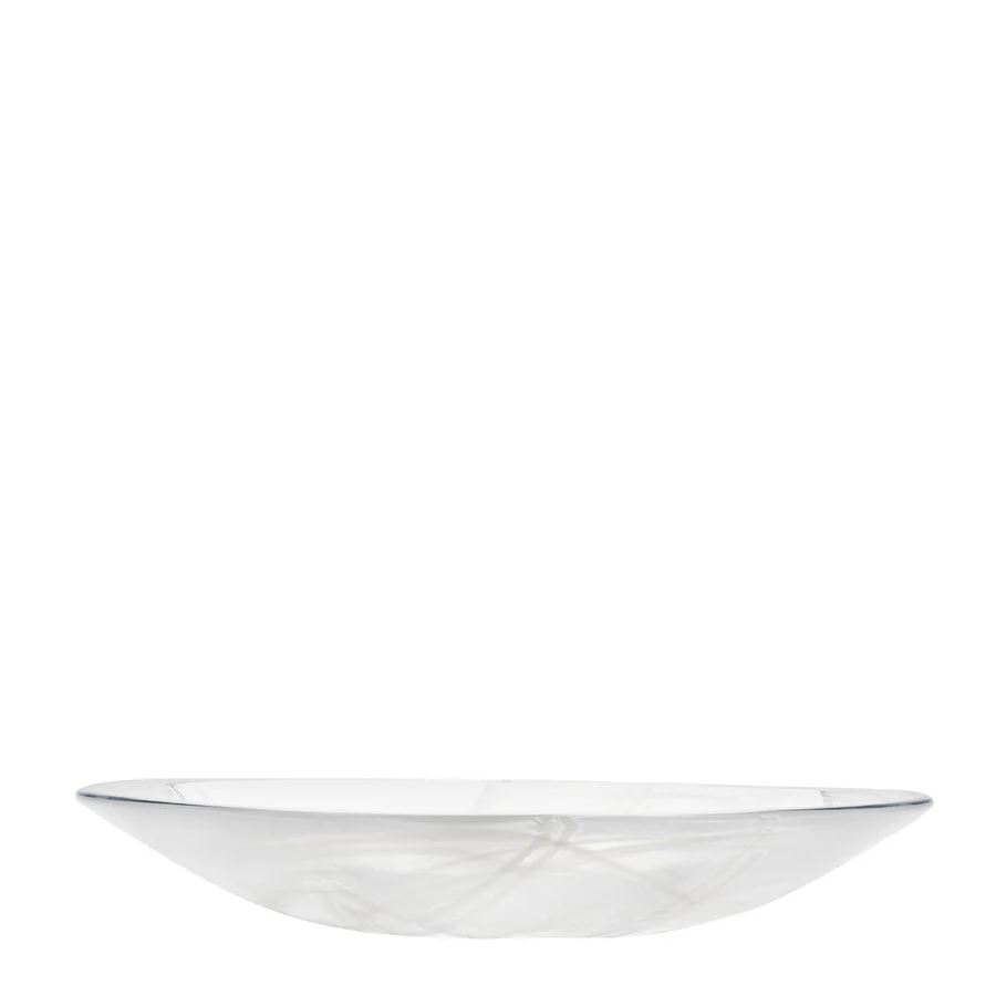 Contrast White Dish