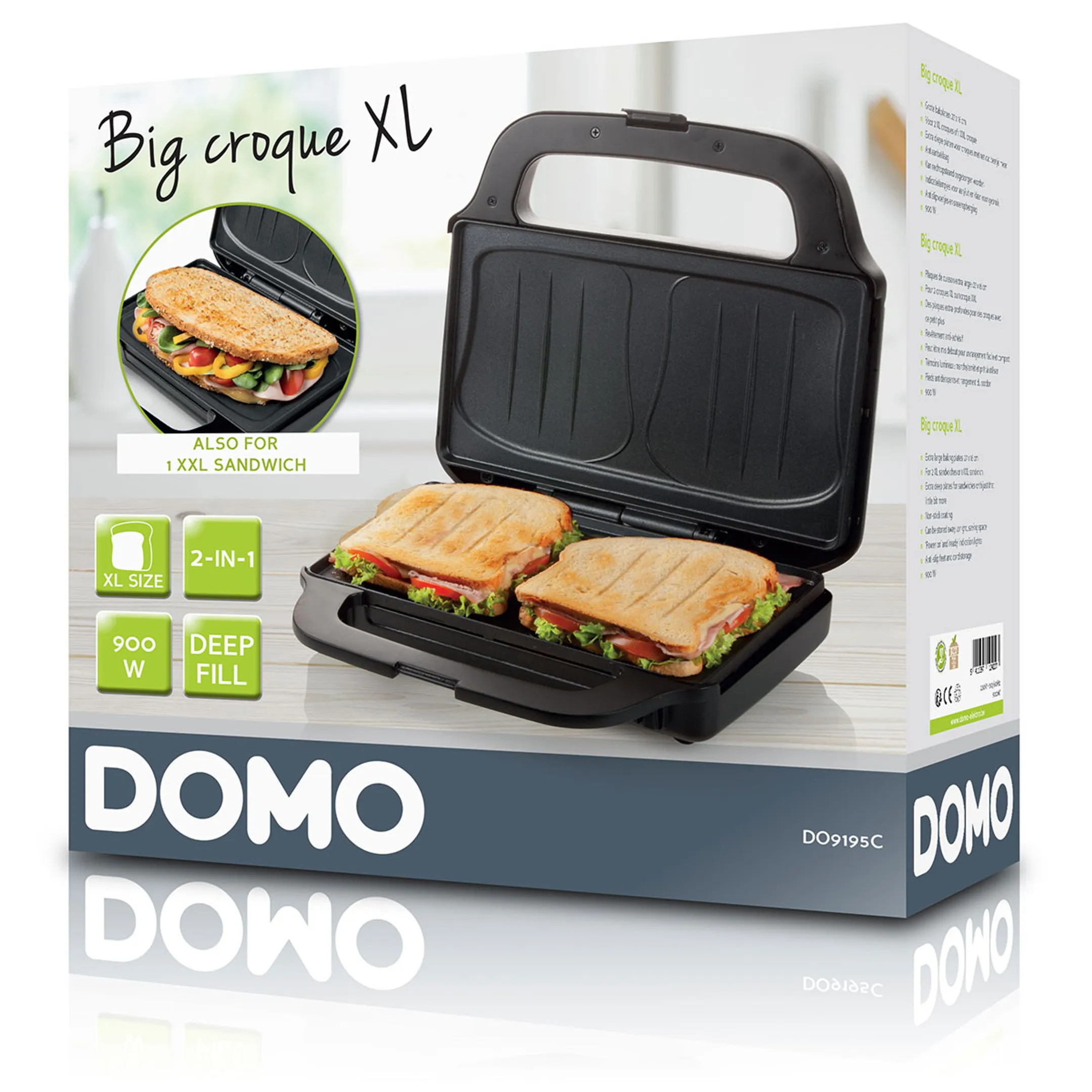 Domo Croque monsieur DO9195C