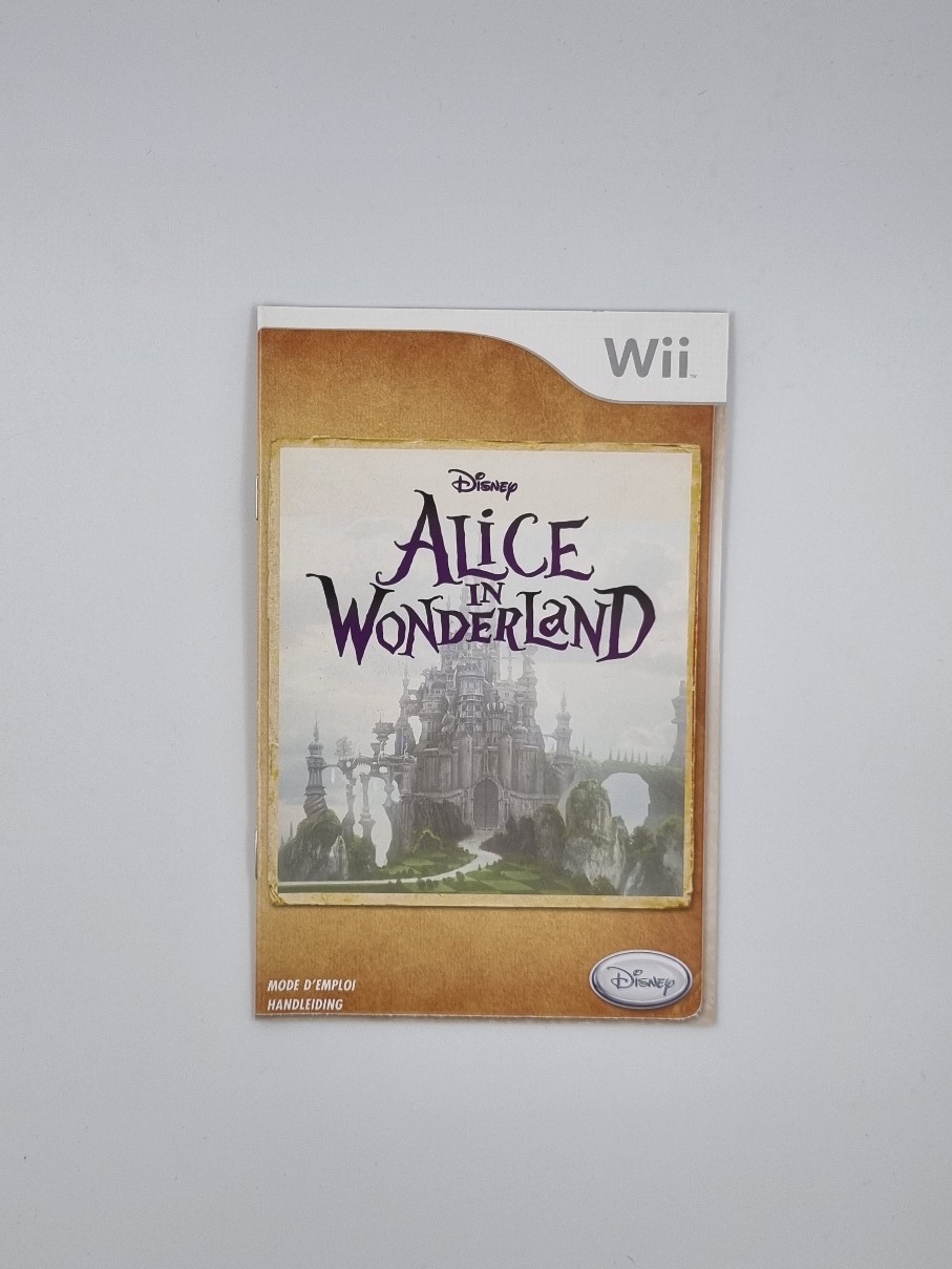 Alice in Wonderland Wii Handleiding