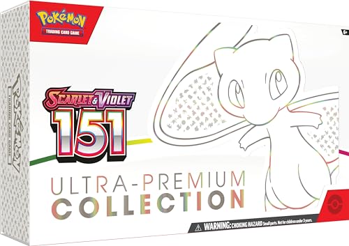 Pokemon TCG Skarlát és Ibolya 3.5 Pokemon 151 Ultra Prémium Gyűjtemény