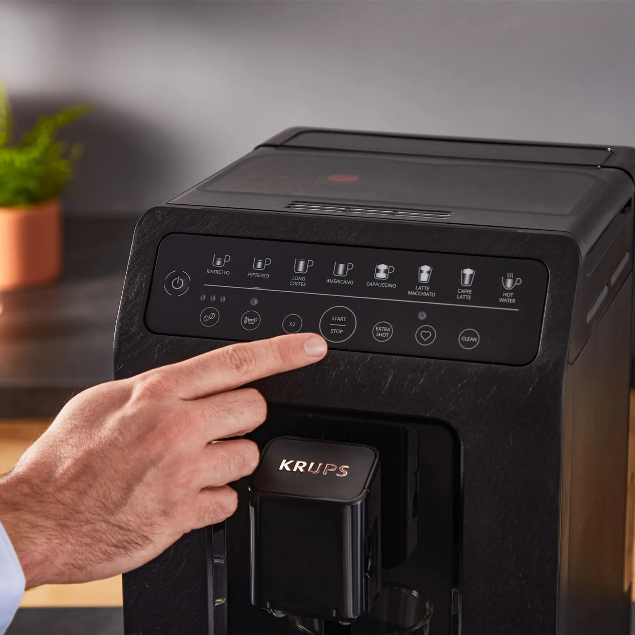 Krups Volautomatische Espressomachine Evidence Eco-Design YY4899FD