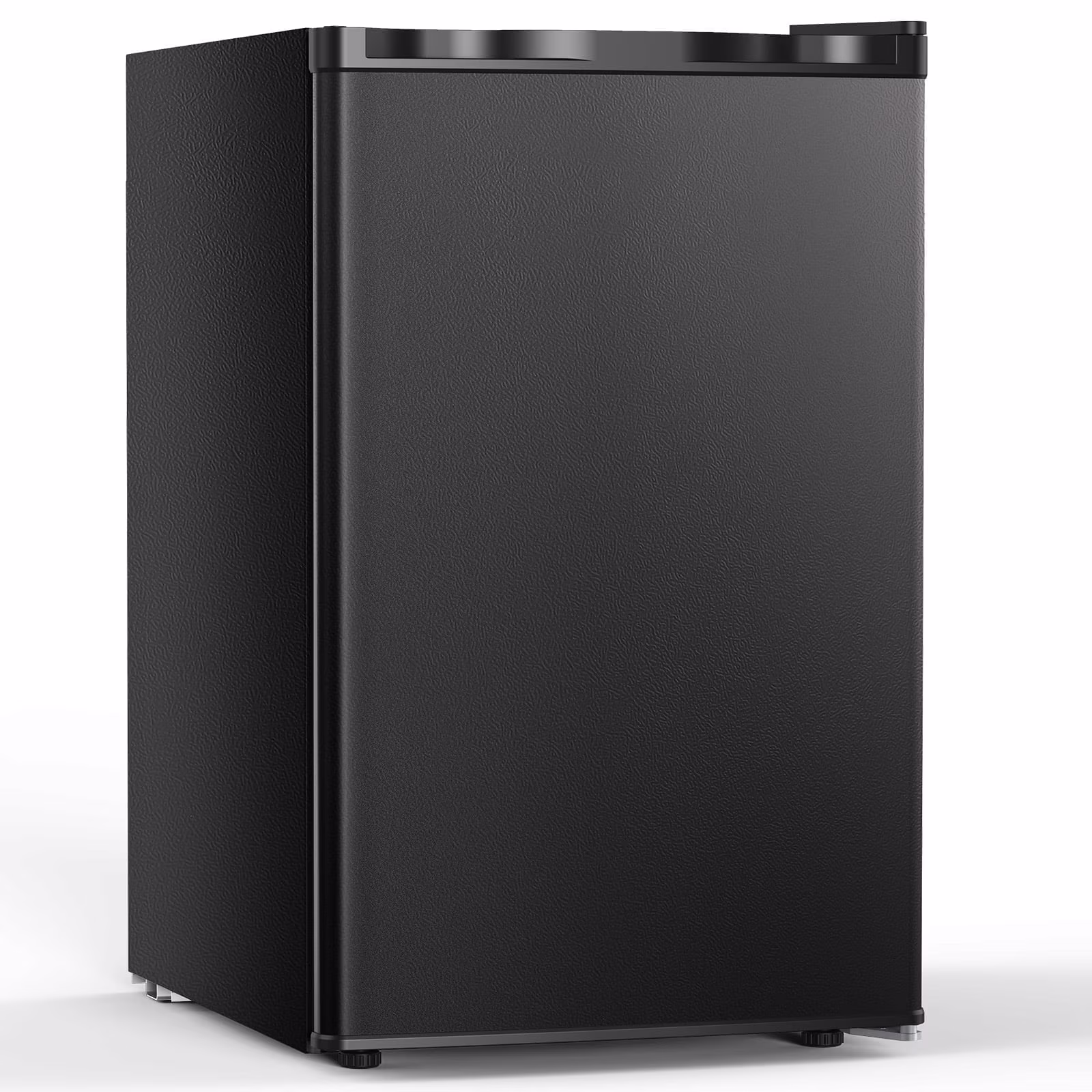 KNDKO 3.2Cu.ft Upright Freezer, Compact Freezer with Removable Shelves, Adjustable Thermostat for Home/Kitchen/Office, SILVER