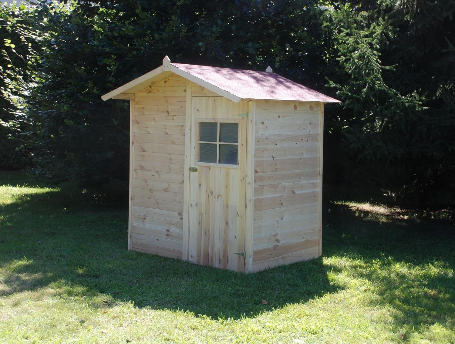 CO. S.r.l. - Casetta Ricovero Attrezzi da Giardino in Legno, Doghe Spessore 16 mm. Modello [C120]