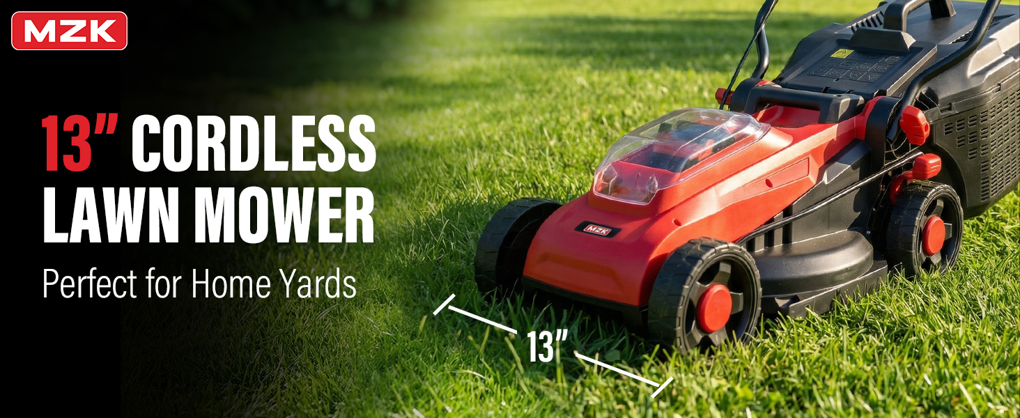 cordless lawn mower
