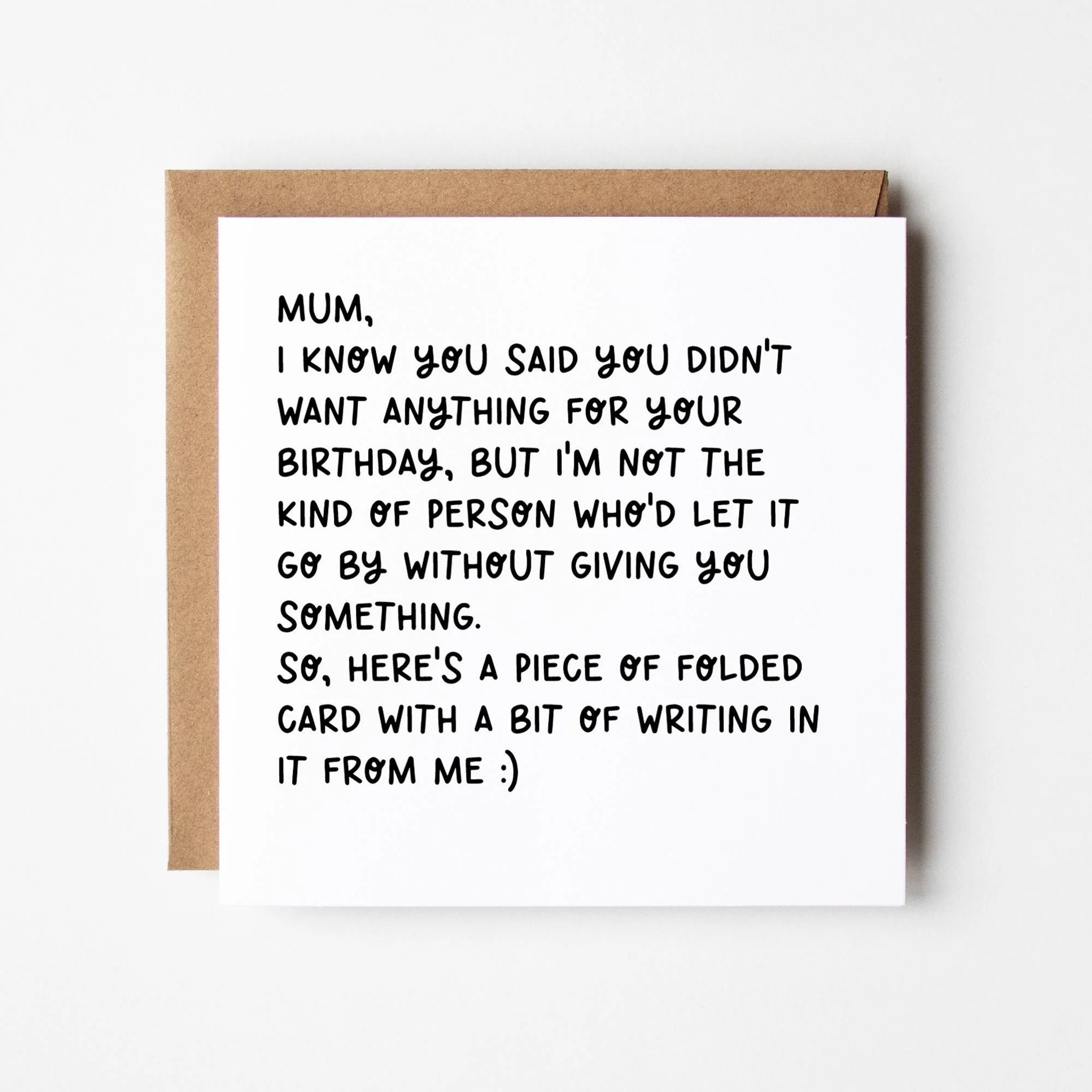 Funny Birthday Card For Mum a?�� Cheeky Birthday Card For Mum a?�� Mum Birthday Card for Her
