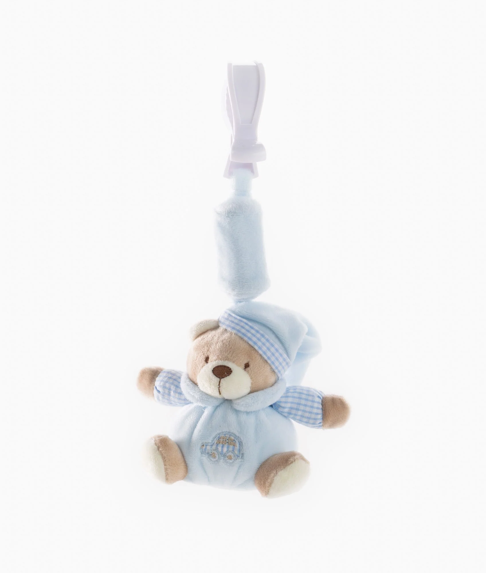 Bear Clip On Toy | Blue