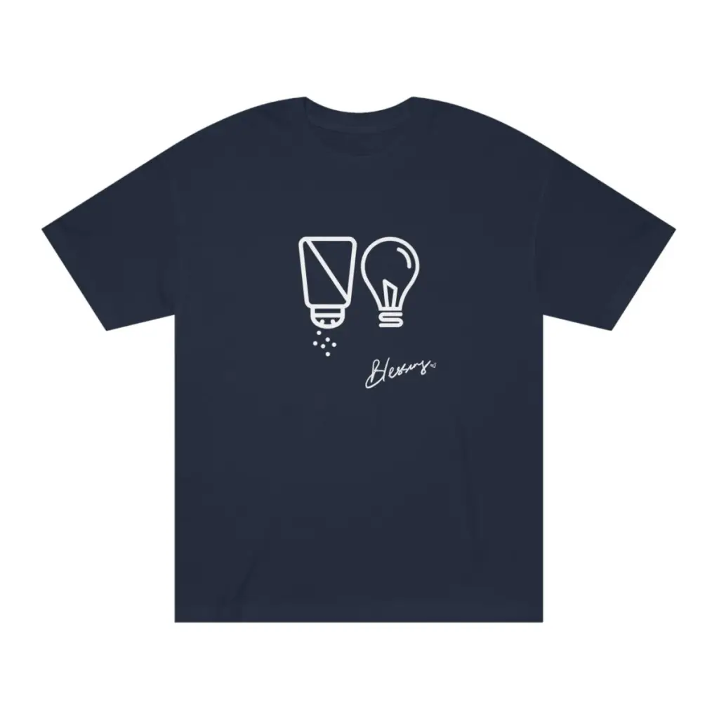 Salt & Light Christian Tshirts | Inspirational Motivational Religious Graphic Tee