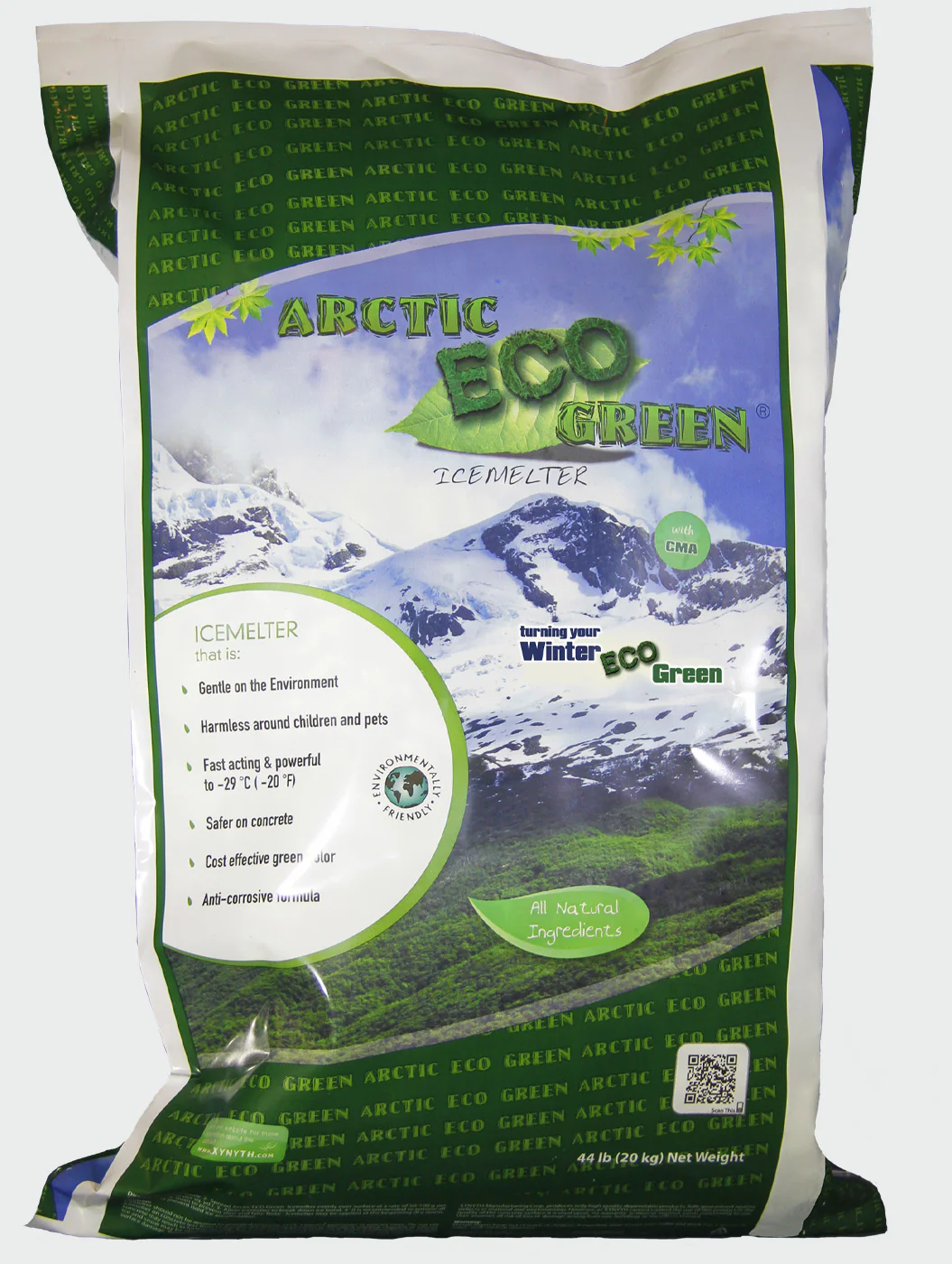 Xynyth ARCTIC ECO GRN  ~  Ice Melter Arctic Eco Green 44Lb Bag